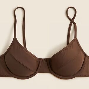NWT J.Crew ‘1993 Underwire Swim Bikini Top